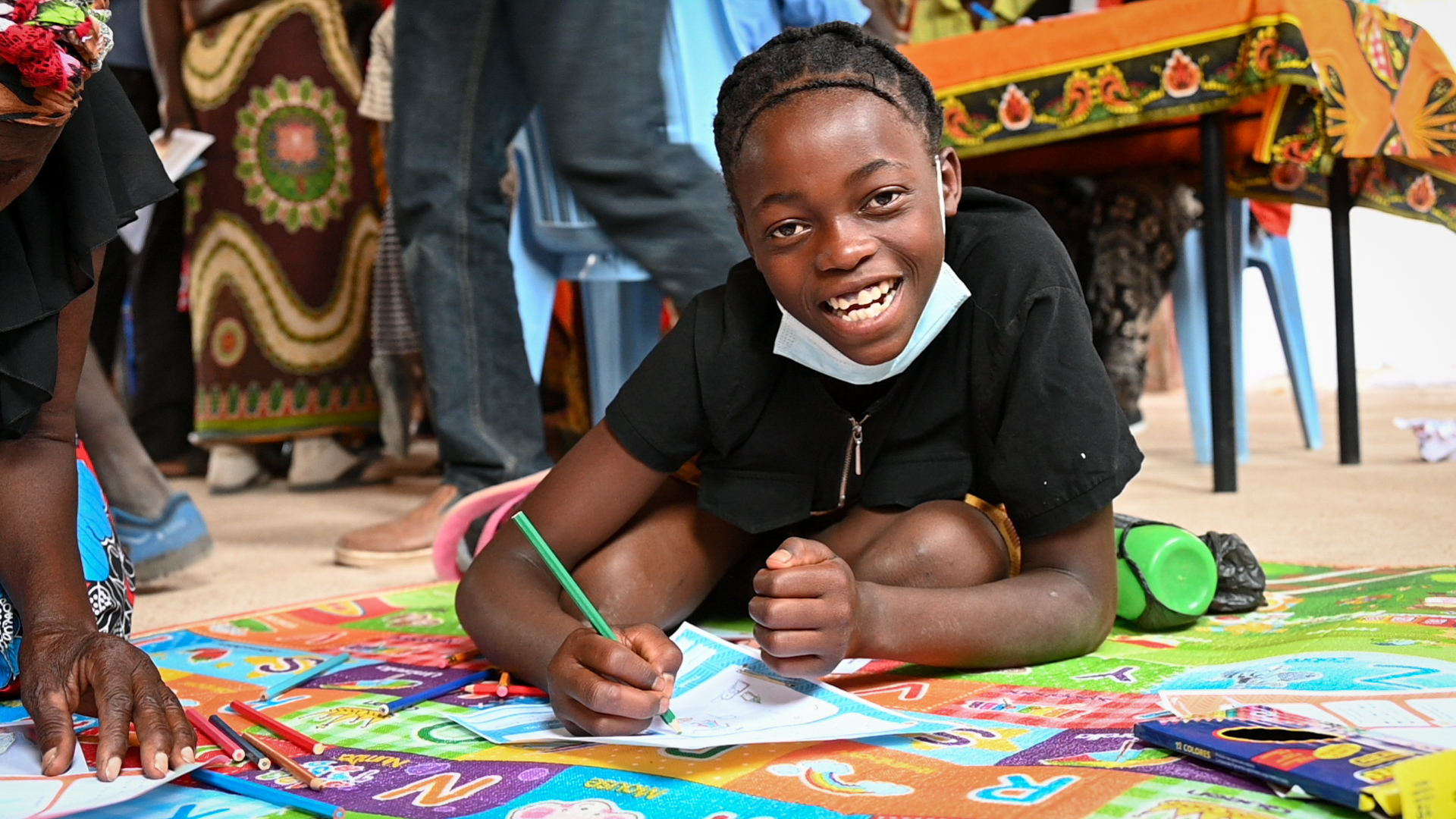 Meisje in Zambia schrijft een brief naar haar sponsor
