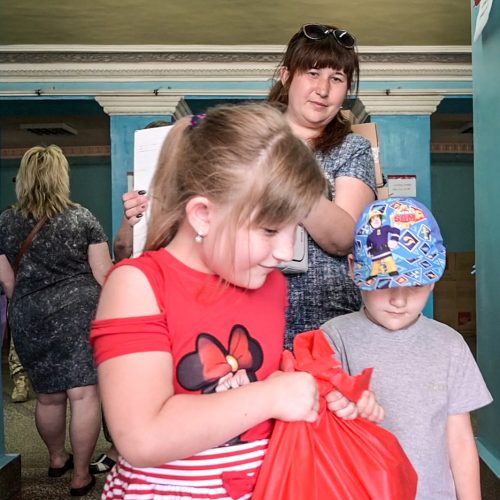 Tatiana vluchtte met twee kinderen uit Oekraine