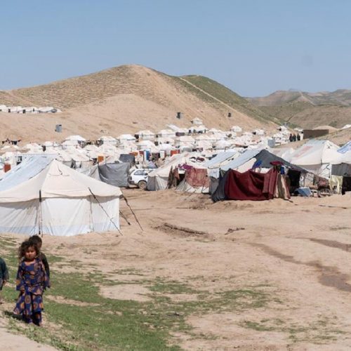 Vluchtelingenkamp Afghanistan