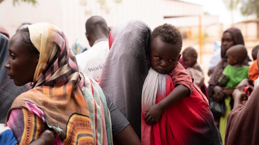 kinderen en families in Soedan 