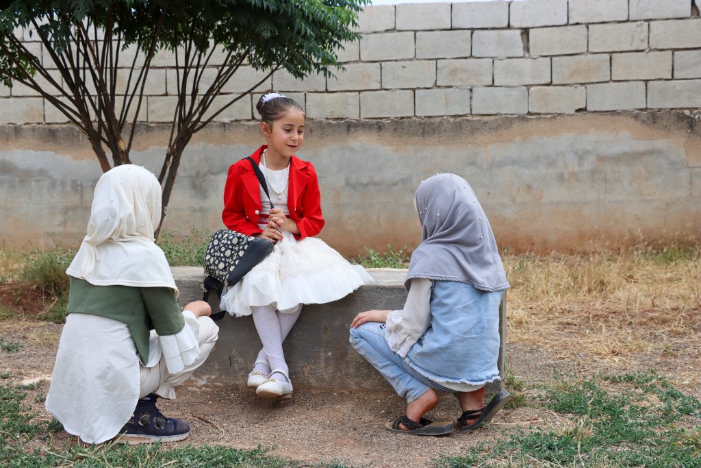 Sahar gaat naar school in Syrië
