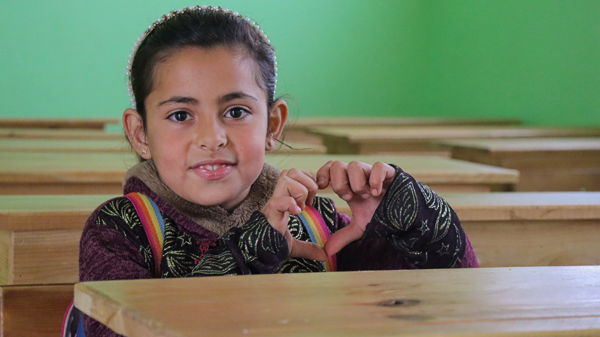Firyal kan weer naar school Noodhulp Syrië Turkije aardbevingen