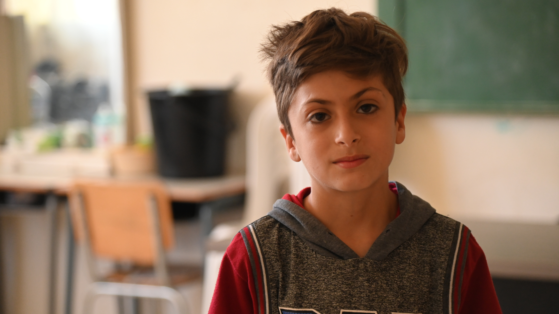 Kind uit Libanon in een school