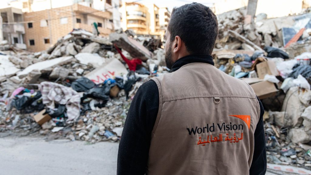 World Vision medewerker in Libanon