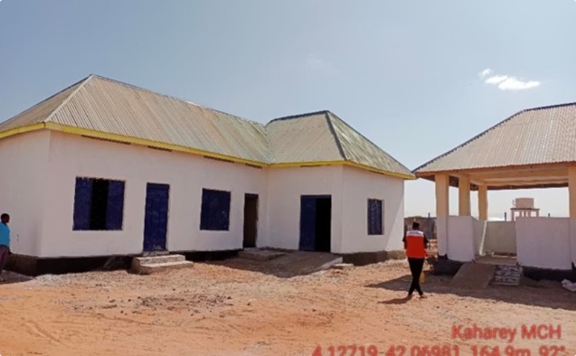 Medische kliniek die gebouwd is door World Vision